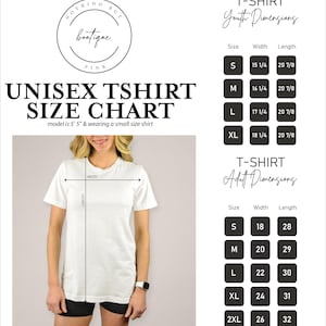 a women's tshirt sewing pattern with measurements