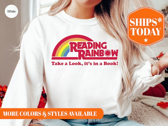 Take A Look It's In A Book Cute Rainbow Bookworm Gift Shirt Take A Look It's In A Book Cute Rainbow Bookworm Gift Shirt