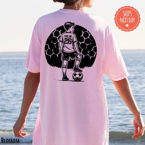 Personalized Soccer Mom Shirt - Custom Soccer Mom Shirt - Soccer Mama TShirt - Soccer Mom Gift - Mothers Day Gift - Soccer Mom TShirt image 4