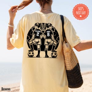 Personalized Soccer Mom Shirt - Custom Soccer Mom Shirt - Soccer Mama TShirt - Soccer Mom Gift - Mothers Day Gift - Soccer Mom TShirt image 6