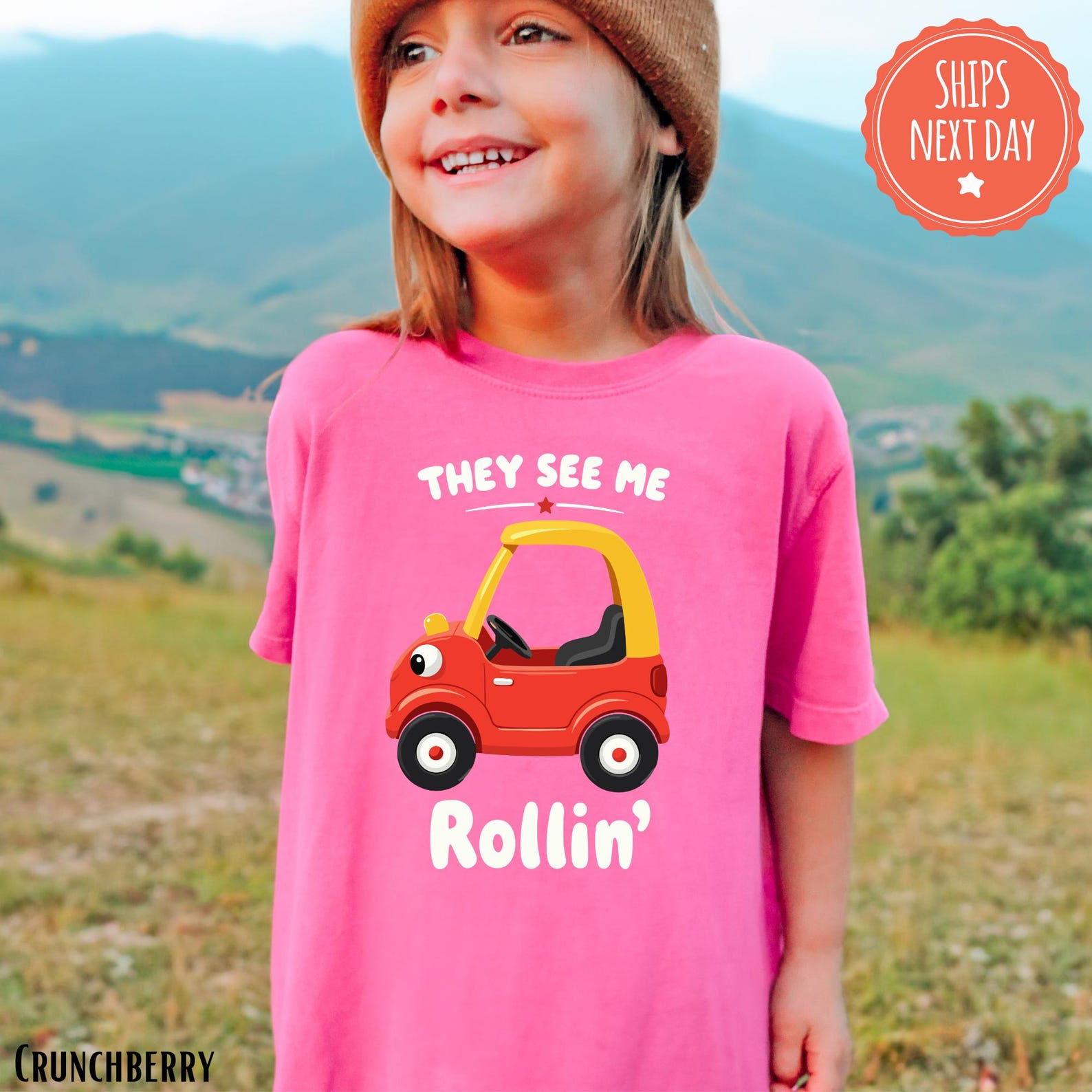 They See Me Rollin' Shirt Cozy Coupe Shirt Boys Funny Tshirt Toddler