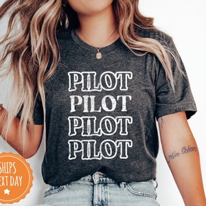 Pilot Shirt - Pilot T Shirt - Aviator Shirt - Future Pilot - Pilot Gift - Airplane Shirt - Gifts for Pilots - 2618w