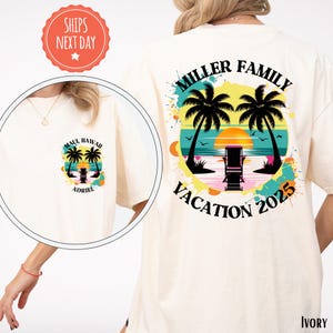 Custom Family Vacation Shirt - Beach Vacation Shirt - Personalized Family Vacation - Family Matching Beach Trip Shirt - Family Trip Shirt