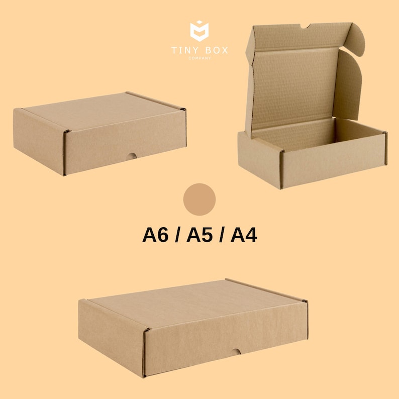 Mailing Gift Boxes Kraft Corrugated Cardboard - Strong Durable Shipping Boxes, Various Sizes for Packaging & Shipping Supplies image 9