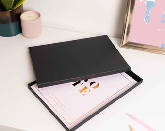 A4 Luxury Gift Boxes - Perfect Presentation Box for Keepsakes & Photograph Packaging, Wedding Favours, Christmas and Bridesmaid Gifts