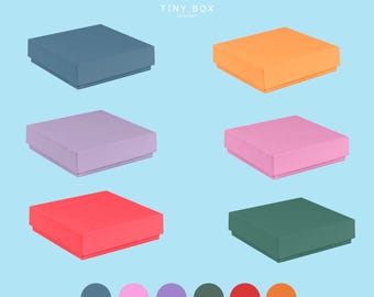 Jewellery Gift Boxes with Foam Insert– Jewellery Gift Box for Bracelets, Elegant Display Case and Christmas Gifting - Bright Colours