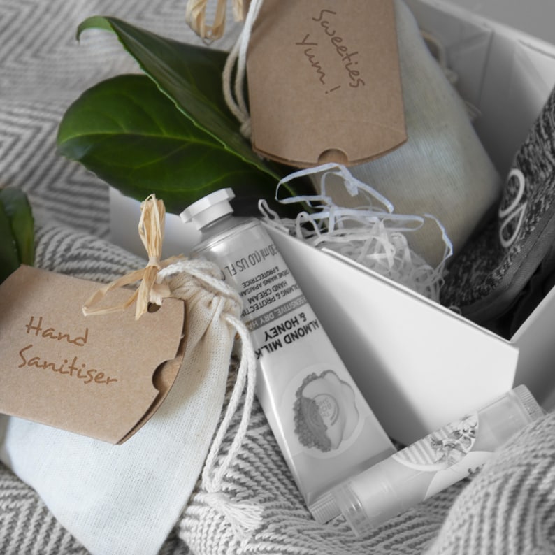 Extra Small Magnetic Gift Box - Perfect Hamper Box, Great for Wedding Favours, Baby Boxes or Christmas Hampers - 10 x 10 x 5cm image 6