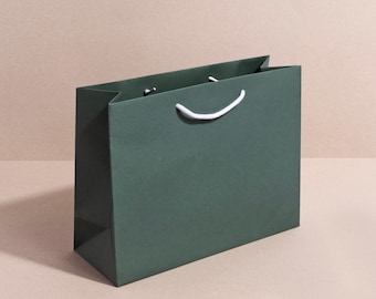 Large Gift Bags - Landscape Eco-Friendly Luxury Paper Bag with Rope Handles, Wedding, Christmas, & Corporate Gifting in Bright Colours