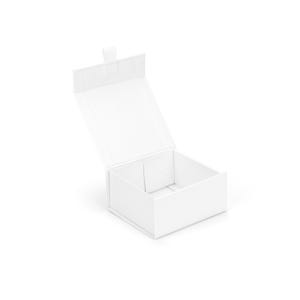 Extra Small Magnetic Gift Box - Perfect Hamper Box, Great for Wedding Favours, Baby Boxes or Christmas Hampers - 10 x 10 x 5cm White