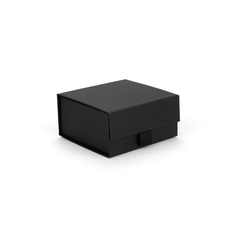Extra Small Magnetic Gift Box - Perfect Hamper Box, Great for Wedding Favours, Baby Boxes or Christmas Hampers - 10 x 10 x 5cm image 4