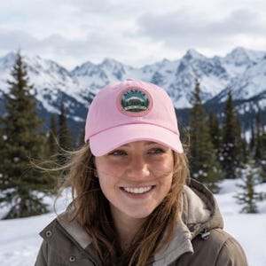 Cappello con toppa "Alaska The Last Frontier", berretto da baseball ricamato, regalo per avventure all'aria aperta