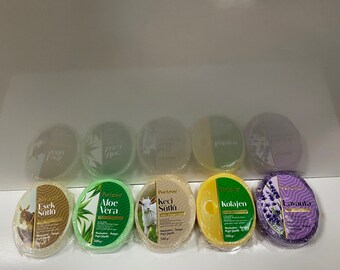 SAVON ÉPONGE NATUREL 5 pièces