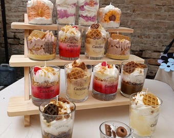 Velas perfumadas "dulces"