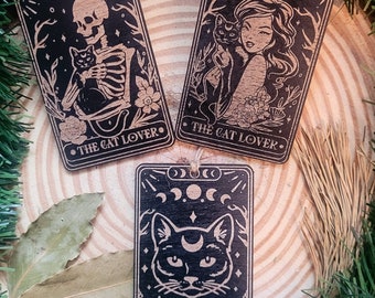 Funny Tarot Small Wooden Hangers