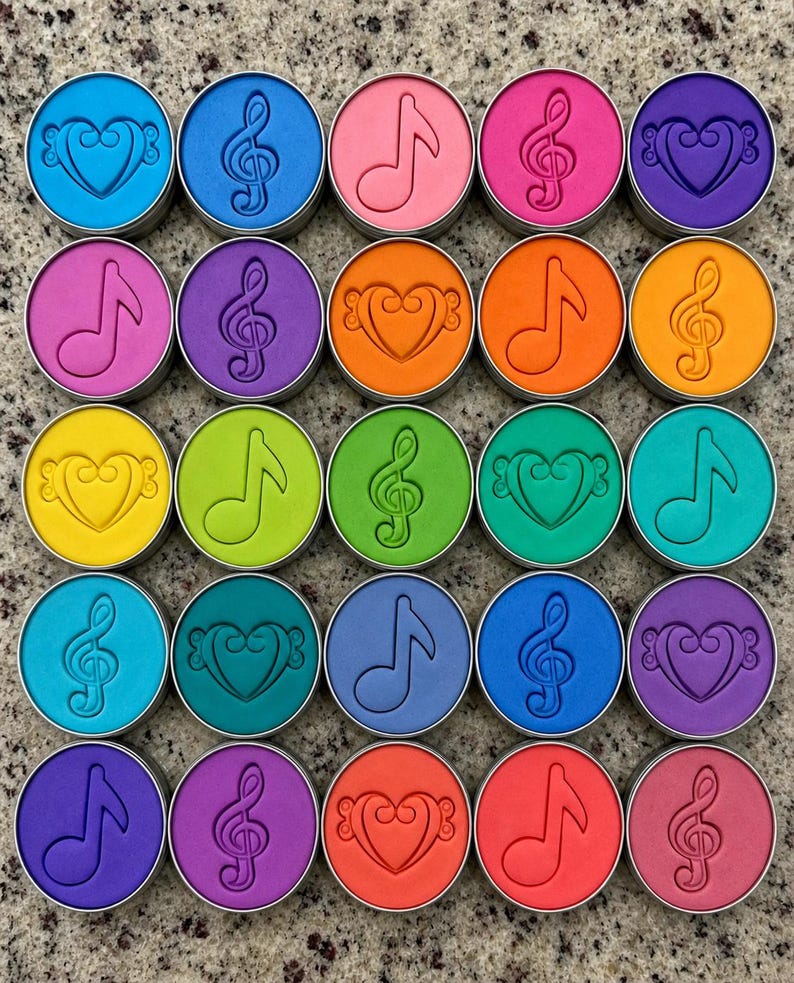 Music Notes Play Dough Party Favors: Personalized Keepsake - Etsy