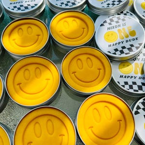 One Happy Dude, Let’s Party, One Cool Dude, Play Dough Party Favors for kids, First Birthday, Smiley Face, Handmade, Two Cool, Girls Boys
