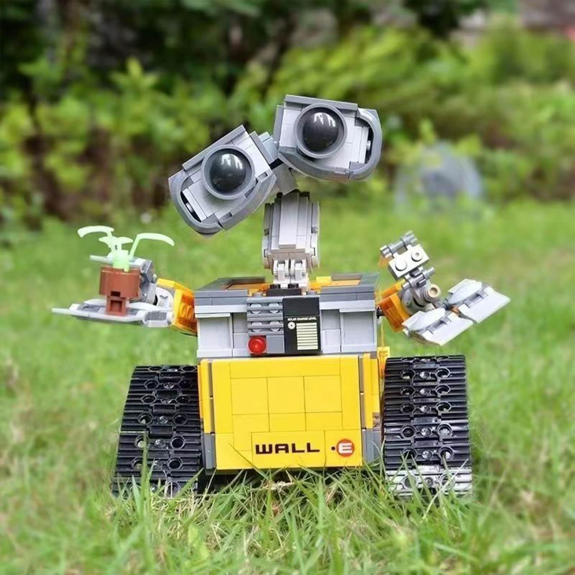 WALLE Robot Master Puzzle Block Model WALLE WALL E and Eve Etsy UK