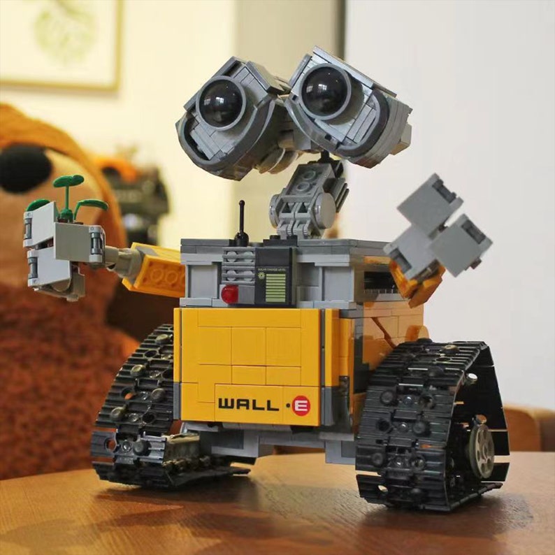 WALLE Robot Master Puzzle Block Model WALLE WALL E and Eve Etsy UK