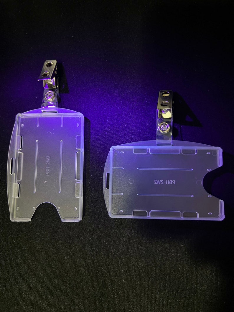 Optional Clear 2-Slot ID Card Protector