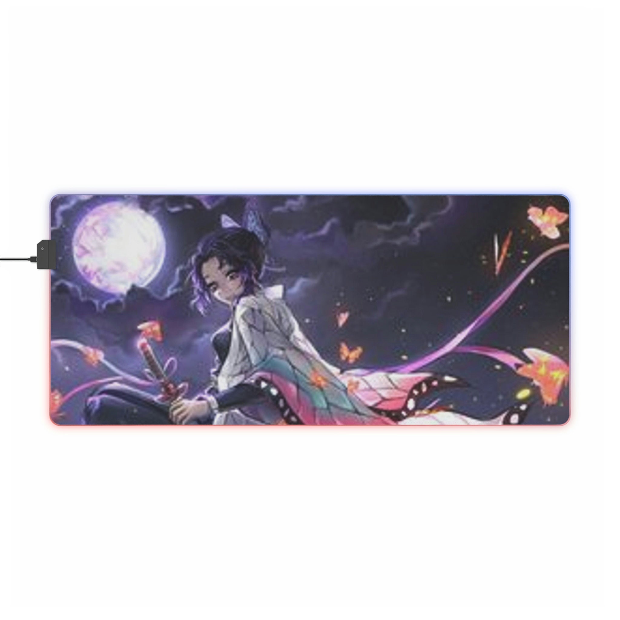 Rgb gaming mouse pad anime todoroki custom design mousepadmouse pads with  nonslip rubber basestitched edges mouse matwashable desk pad for  computer keyboard mice laptop  pc315x118 inch price in Egypt  Amazon