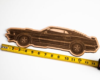 1969 Mustang Fastback Mach 1 Wall Art