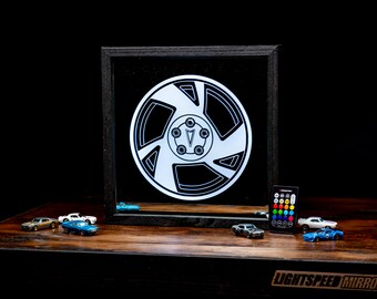 Pontiac Trans Am Salad Shooter wheel mirror - Neon Sign - Muscle Car
