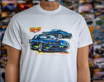 Fire Am Firebird Tee Shirt - 1979 Trans Am Herb Adams