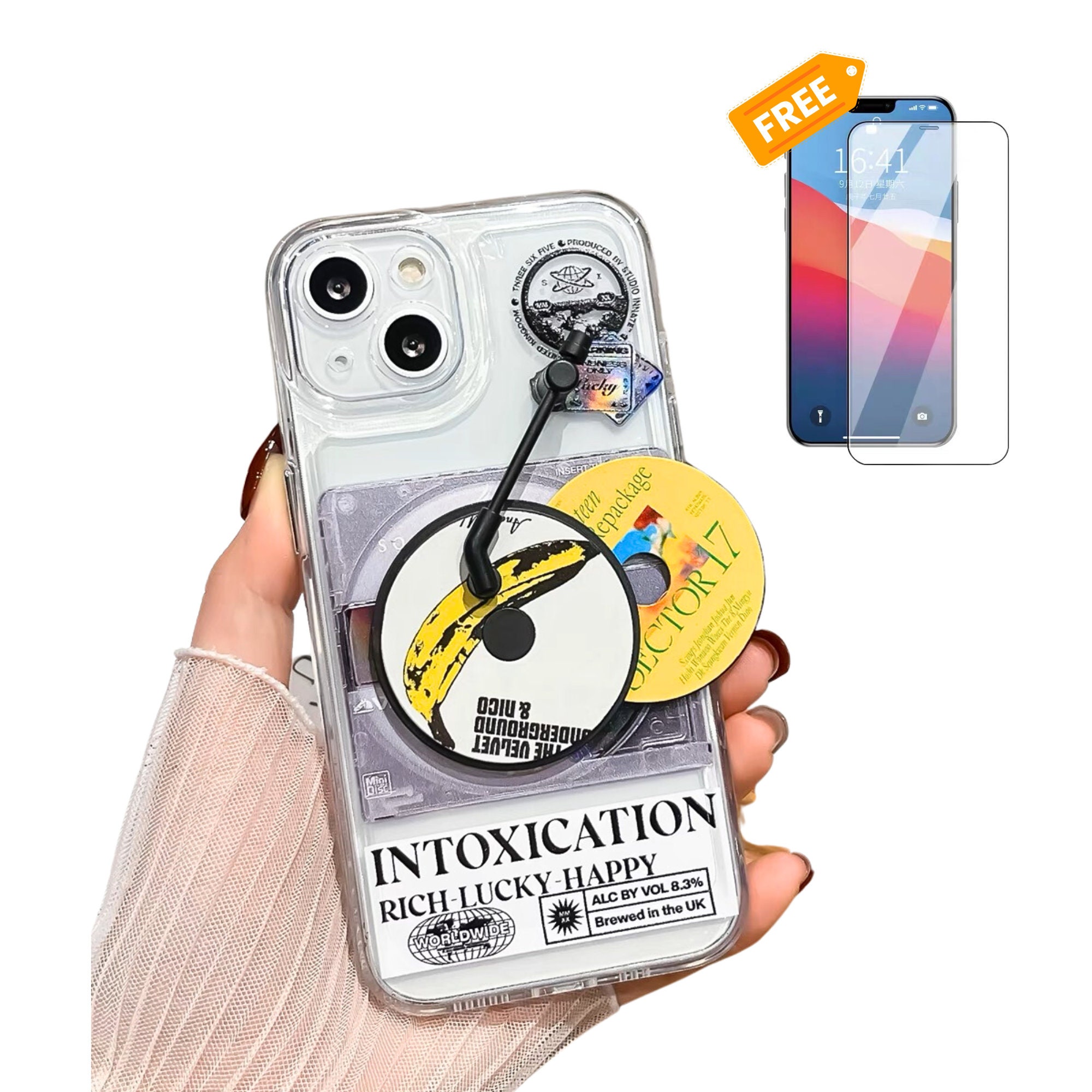 Crazy Glue Cute Super Glue Pun, Phone Case iPhone X / XS