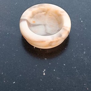 Calacatta viola marble ashtray handmade freeshipping real marble Christmas gift