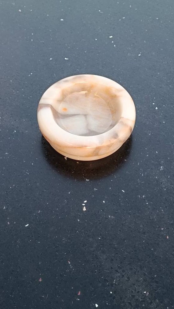 Calacatta viola marble ashtray handmade freeshipping real marble Christmas gift