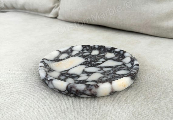 Calacatta viola marble plate/tray handmade product