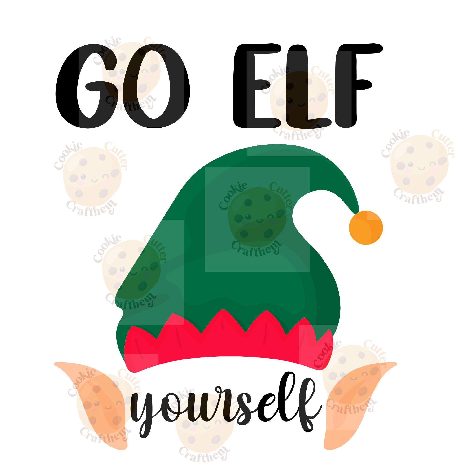 Go Elf Yourself Svg Etsy