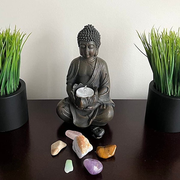 Buddha Candle Holder Etsy