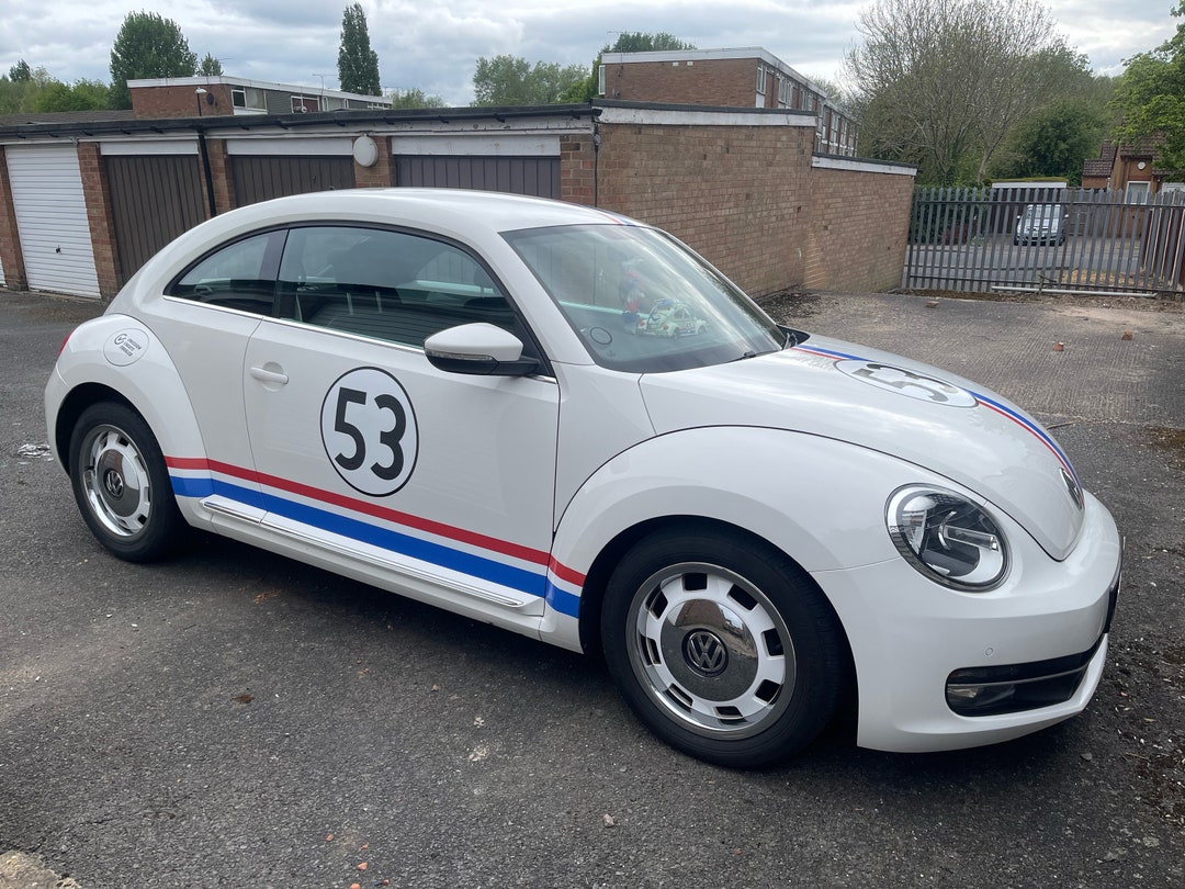 Car Decals Kit Herbie 53 Laminated Vehicle Graphics Set 20112019