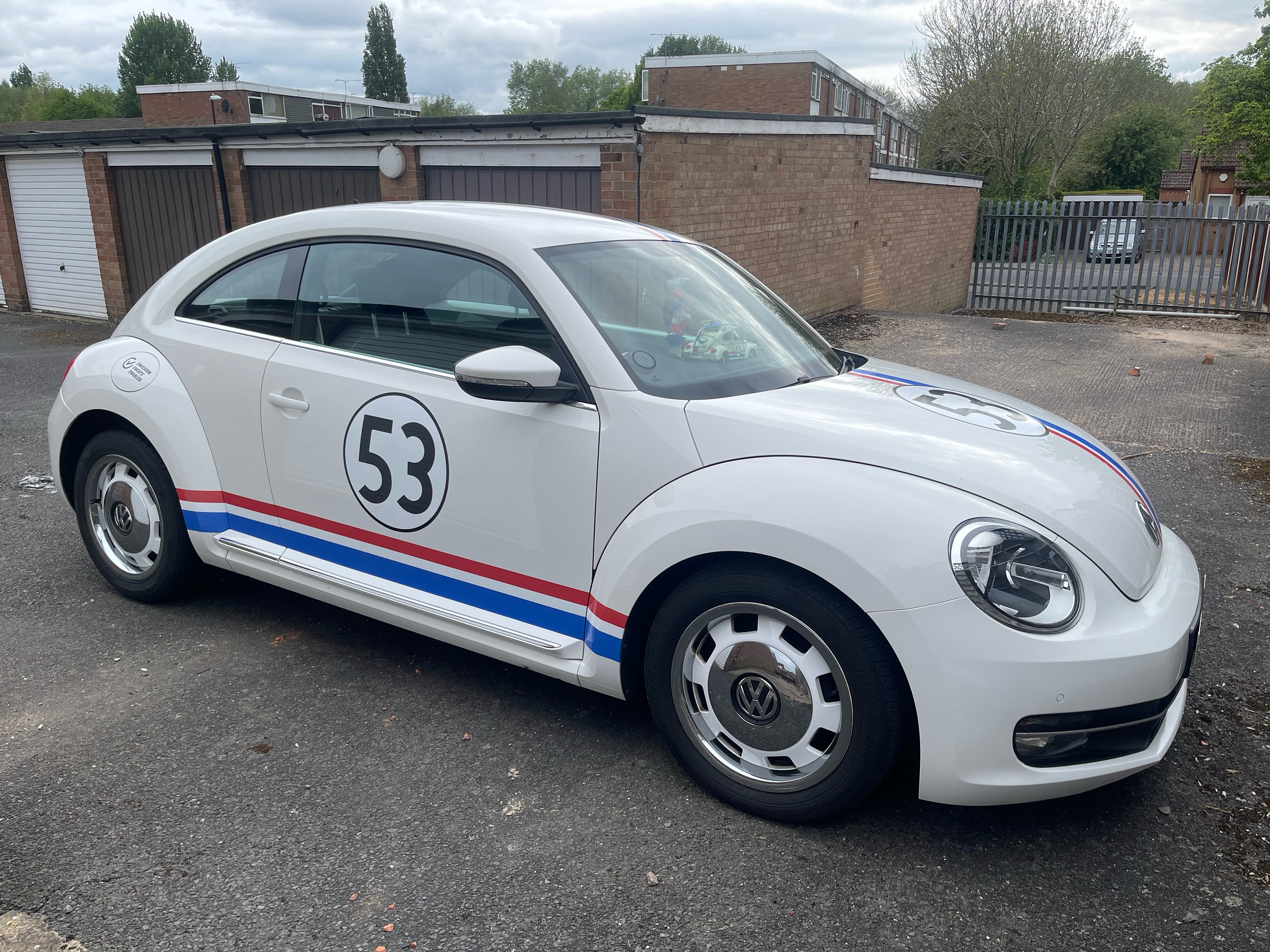 Car Decals Kit Herbie 53 Laminated Vehicle Graphics Set 2011-2019 lovebug retro cool surf surfer bug movie film vintage