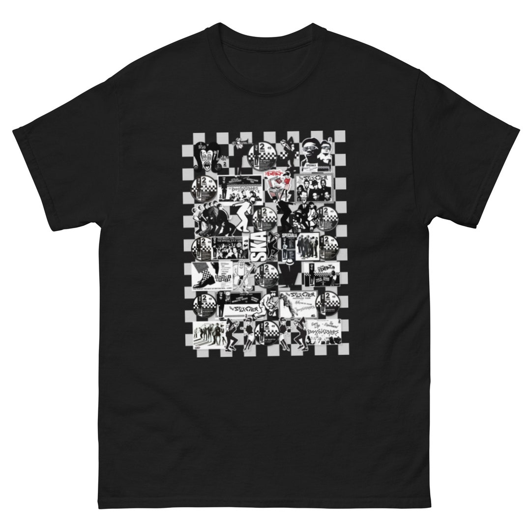 T-shirt RUDE BOY Spirit Of '69 - Ska, Rocksteady, Skin England, Bordeaux, Cotone