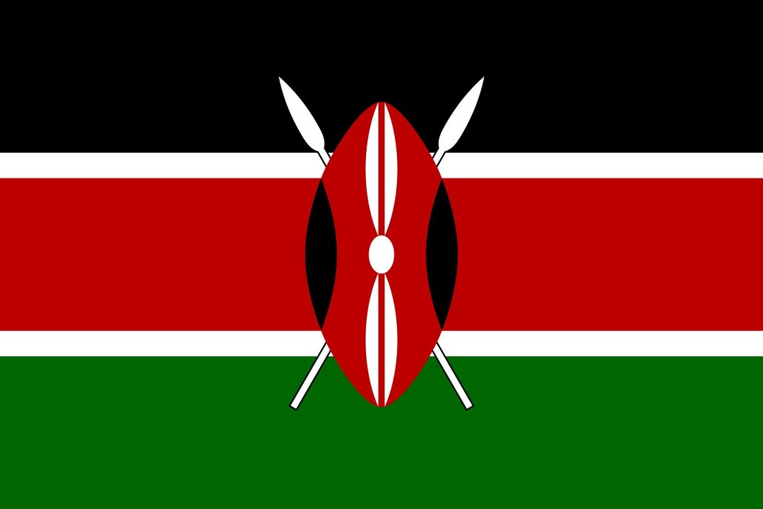 Vinyl Stickers Kenya Flag Kenyan Car Van Window Bumper Wall Laptop