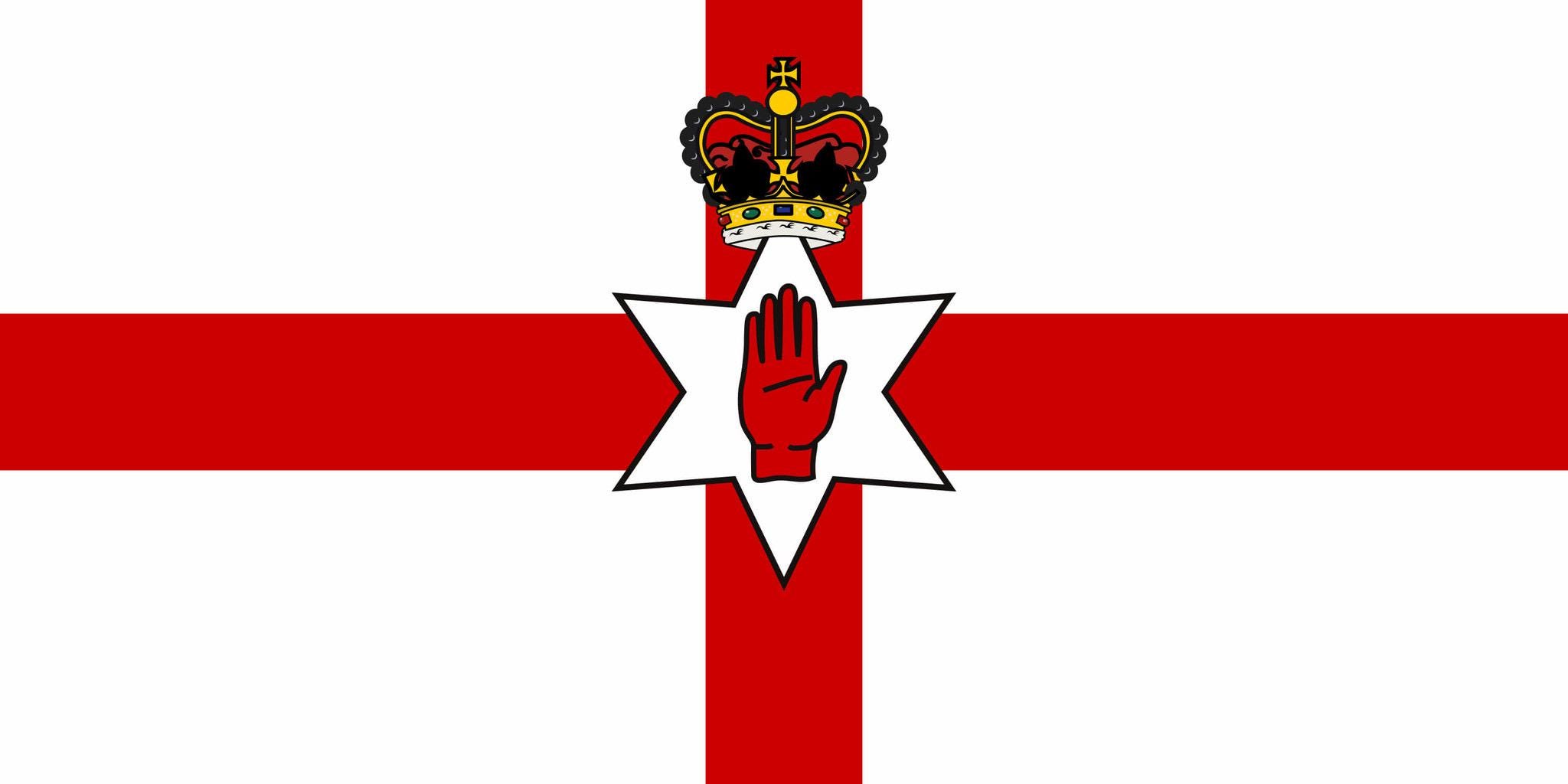 IRLANDA Del NORD Bandiera Adesivi In Vinile, ULSTER - Foto 3