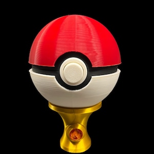 Pokéball stampata in 3D con supporto (Nintendo Switch)