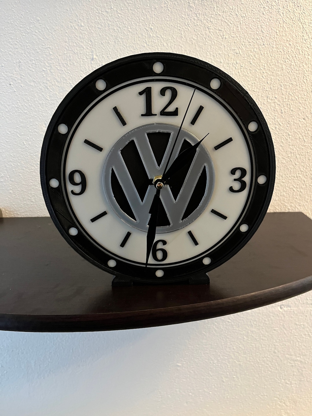 Volkswagen Clock With Led Lighting Etsy