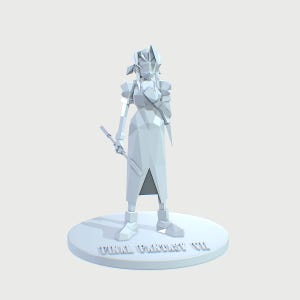 Aerith Gainsborough – 3D Print Ready (Final Fantasy VII 1997). Instant download STL
