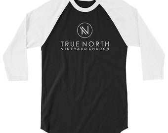 True North 3/4 sleeve raglan shirt, True North Vineyard Church