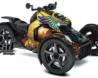 Can Am Ryker Sport Rally 600 900 Graphic Wrap Decal Kit "Egypt"