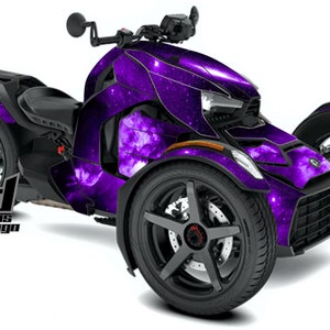 Can Am Ryker Sport Kundgebungen Galaxy 600 900 Graphic Wrap Decals