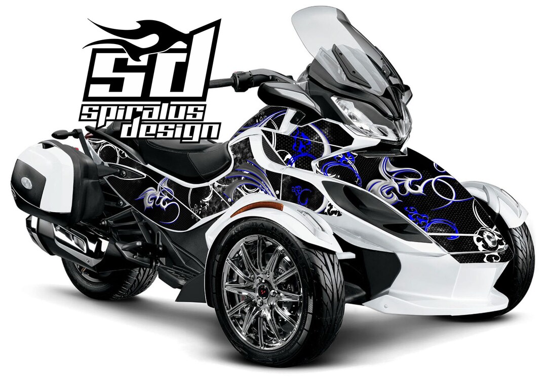 Can Am Spyder ST Graphic Wrap Decal Kit Perennial 20132016 Etsy