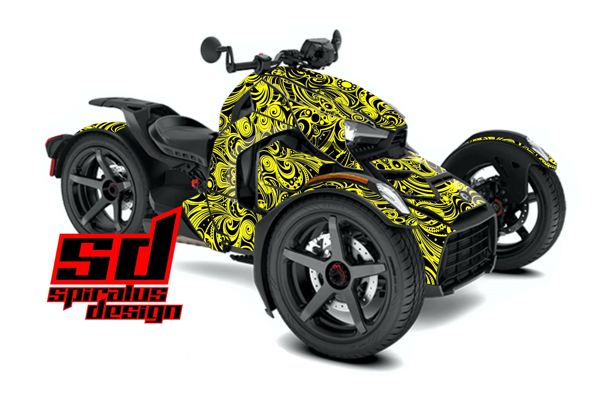 Can Am Ryker Sport Rally 600 900 グラフィック ラップ