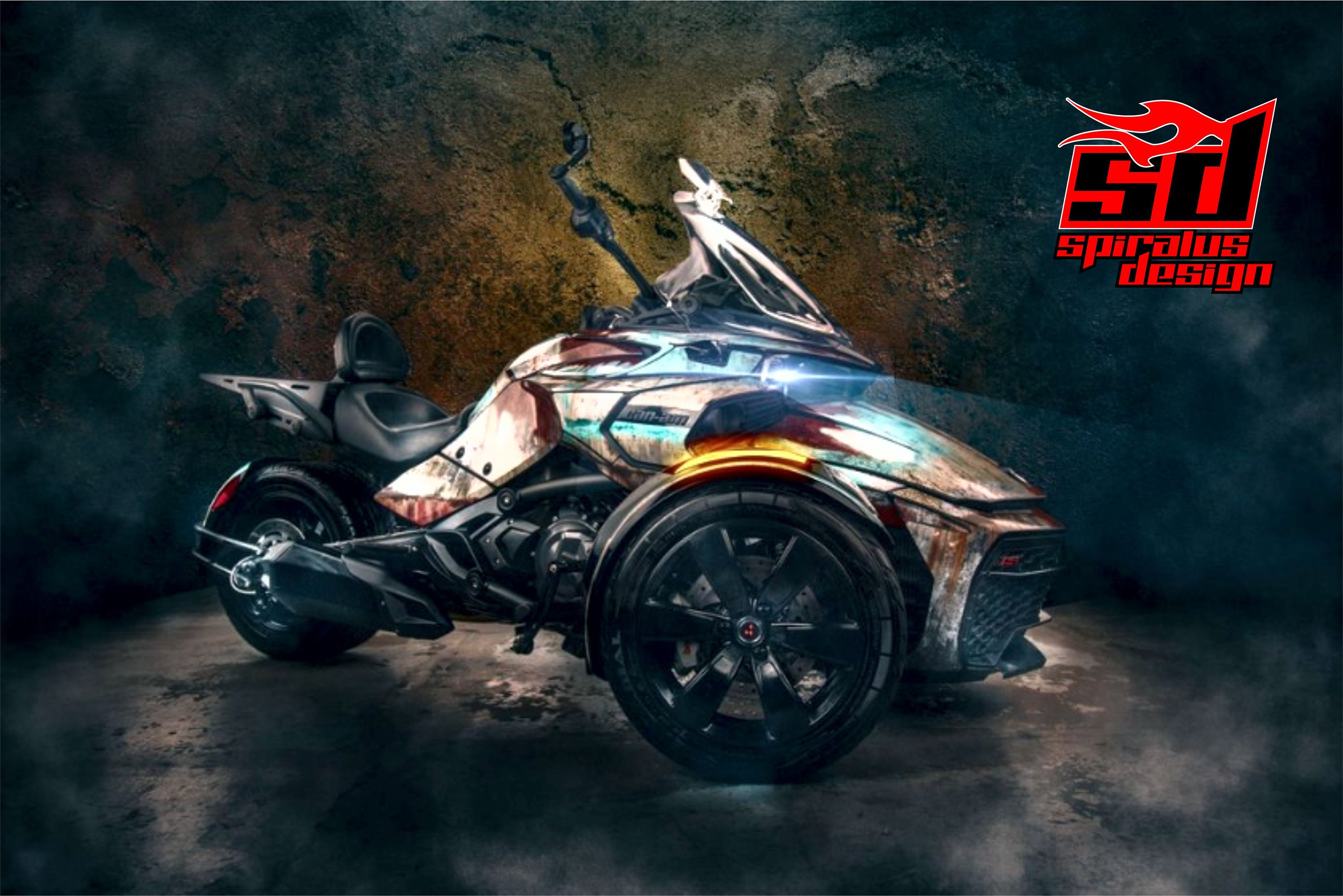 Can am sale spyder f3 graphics