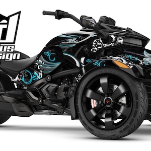 Can Am Spyder F3 F3S Aufkleber Grafik Wrap Kit - Staude