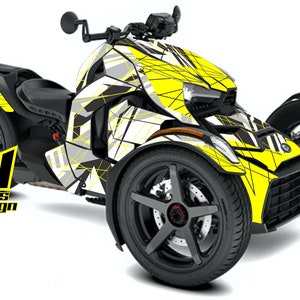 Can Am Ryker Sport Rally 600 900 Graphic Wrap Decal Kit &quot;Break Away&quot;