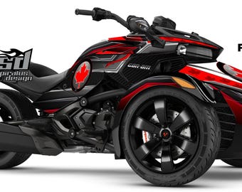 Can Am Spyder F3 F3S デカール グラフィック ラップキット